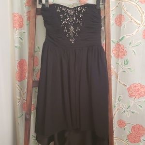 Black cocktail dress